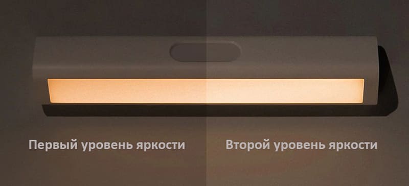 В Xiaomi Aqara Smart Night Light  два уровня яркости